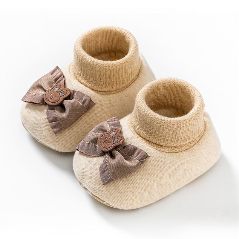 Bērnu pirmajiem soļiem kurpes – kokvilnas augšdaļa, sintētiskas gumijas zole, vecums 6–12 mēneši, karikatūras raksts