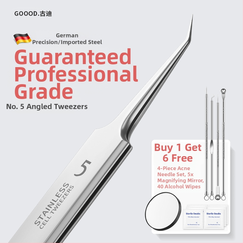 Професионален комплект за екстракция на акне със пинсети за премахване на черни точки