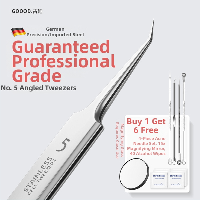Професионален комплект за екстракция на акне със пинсети за премахване на черни точки