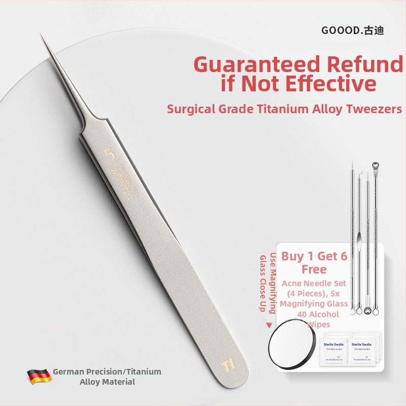 Професионален комплект за екстракция на акне със пинсети за премахване на черни точки