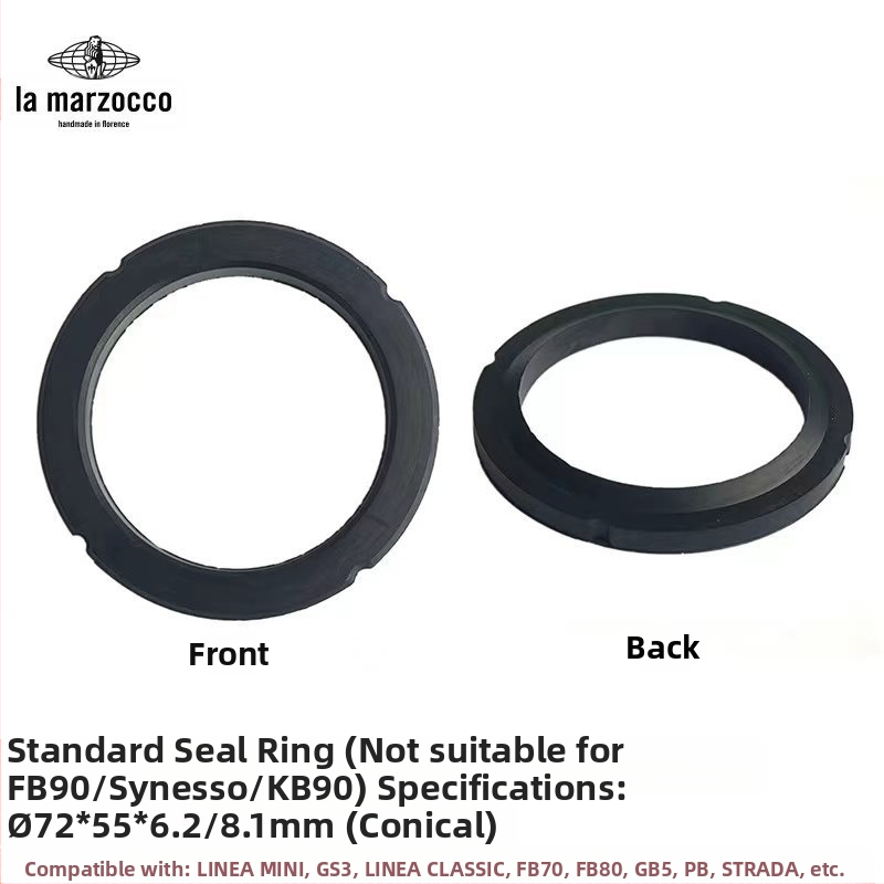 Δαχτυλίδι στεγανοποίησης κεφαλής παρασκευής καφέ, καουτσούκ για GS3/KB90