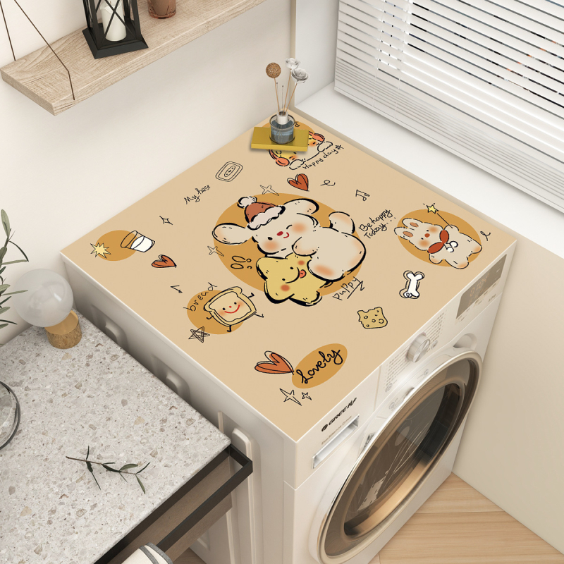 Shunxin Cartoon Πολυεστερικό Κάλυμμα Προστασίας Σκόνης για Πλυντήριο, Προσαρμοζόμενο, Πολυχρηστικό Κάλυμμα για Έπιπλα/Κλιματιστικό