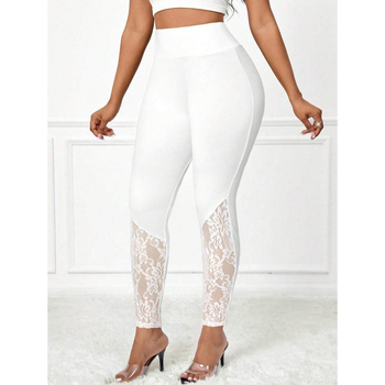 Γυναικείοι παντελόνες από φυσικό βαμβάκι, κομμένα κοντά μέχρι το γόνατο, άνετη γραμμή, CVC σύνθεση, ελαφριά ελαστικότητα