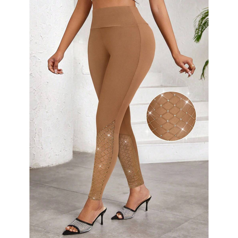 Γυναικείοι παντελόνες από φυσικό βαμβάκι, κομμένα κοντά μέχρι το γόνατο, άνετη γραμμή, CVC σύνθεση, ελαφριά ελαστικότητα