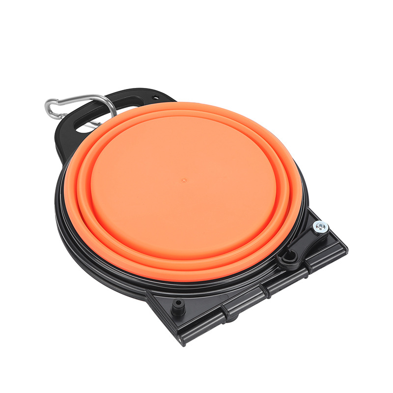 Összecsukható dupla tál háziállatok számára, műanyag, modell ZDSW-02, Guangdong