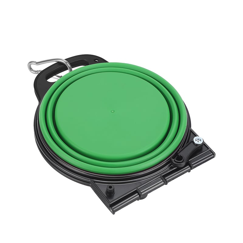 Összecsukható dupla tál háziállatok számára, műanyag, modell ZDSW-02, Guangdong