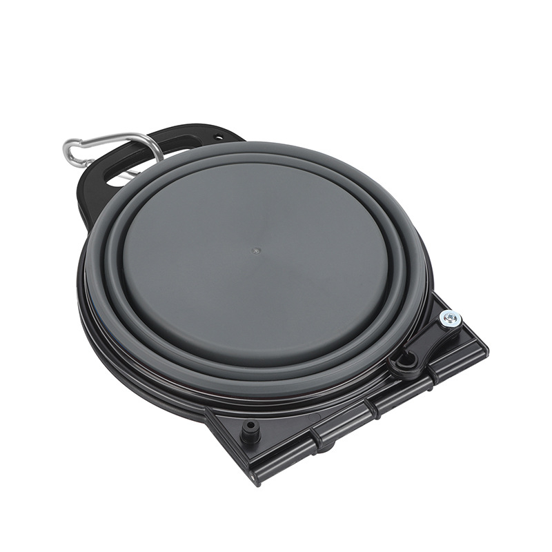 Összecsukható dupla tál háziállatok számára, műanyag, modell ZDSW-02, Guangdong