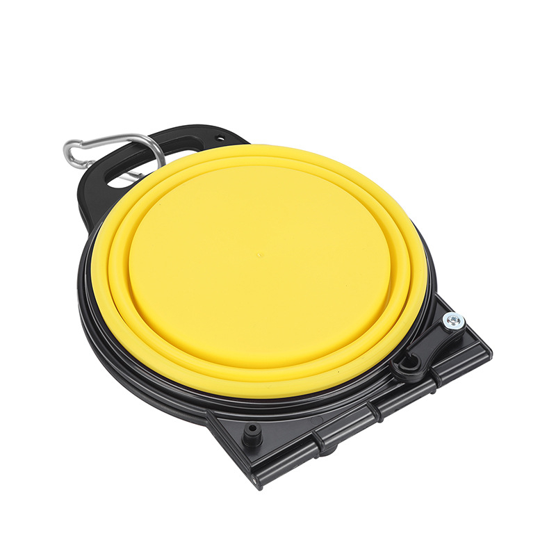 Összecsukható dupla tál háziállatok számára, műanyag, modell ZDSW-02, Guangdong