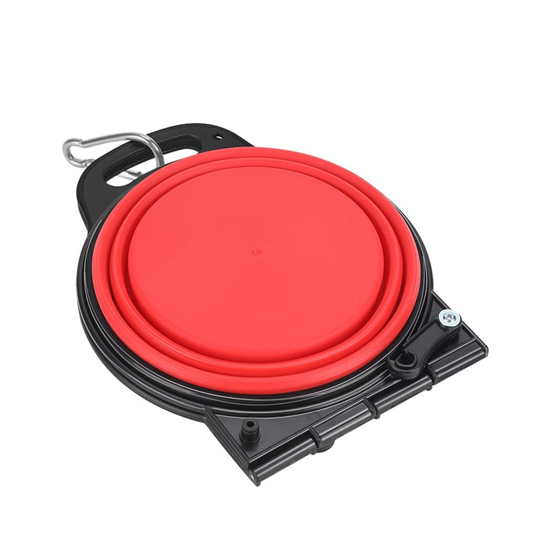 Összecsukható dupla tál háziállatok számára, műanyag, modell ZDSW-02, Guangdong