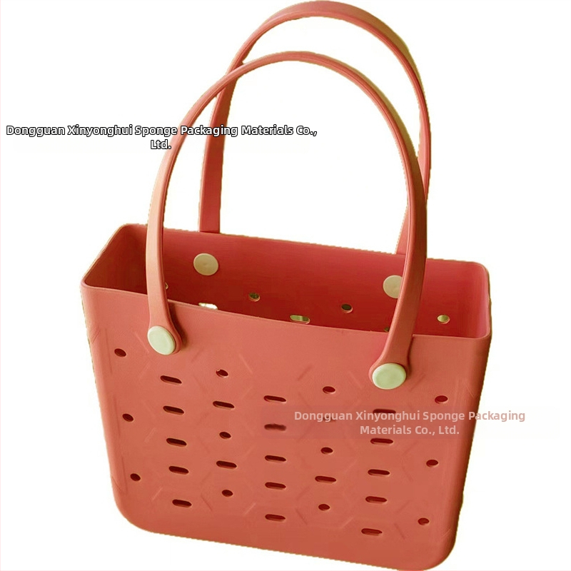 XYH-018 EVA ceļojumu uzglabāšanas soma, kubveida forma, nordiskais stils, daudzfunkcionāla