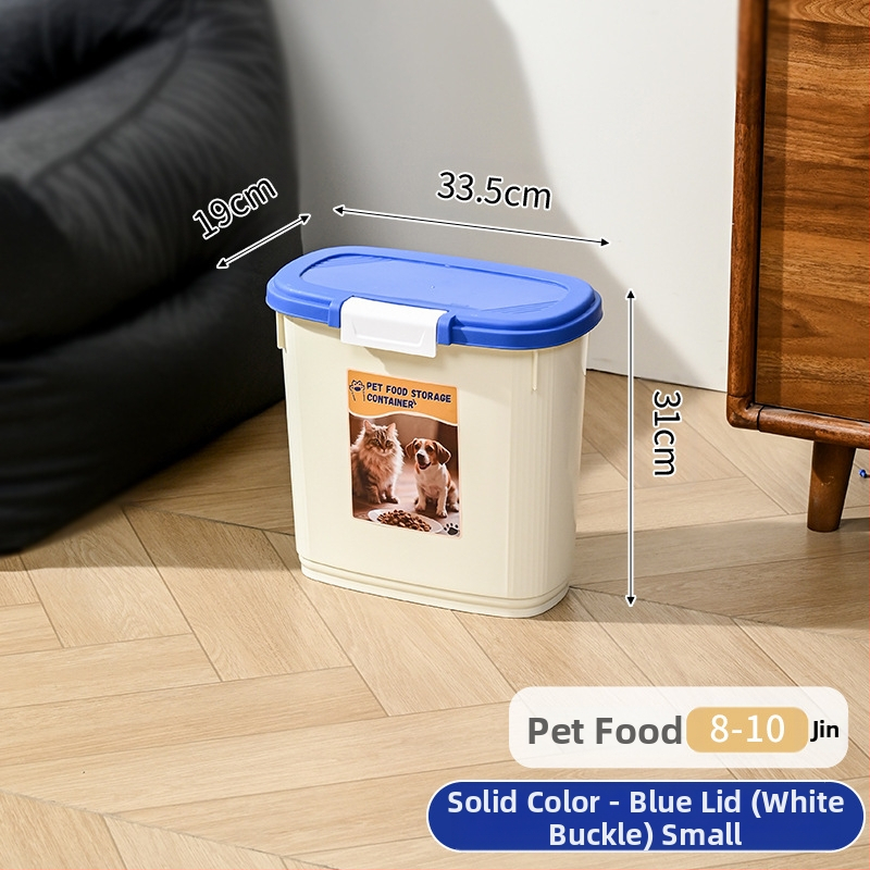 Κοντέινερ αποθήκευσης τροφής κατοικίδιων – αεροστεγής, ανθεκτικό στην υγρασία και στα έντομα, 45 λίτρα, PP υλικό, κατάλληλο για τροφή γάτας και σκύλου