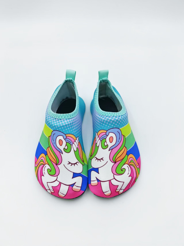 Детски обувки за речни походи, Лайкра горна част, EVA средна подметка, естествен каучук подметка, нисък връх