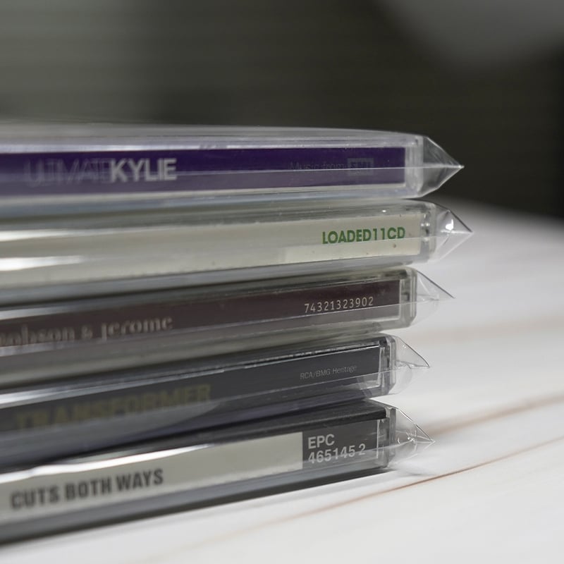 Θήκη προστασίας CD/DVD/Blu-ray — Διαφανής θήκη δίσκου, αυτοσφράγιση, νάιλον πλέγμα, Τύπος Sealed, Κωδικός προϊόντος Fiupeuiroritwr