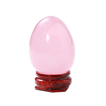 Διακοσμητικό κρυσταλλινο αυγό για διακόσμηση, φυσικός κρύσταλλος, οβάλ σχήμα, λείανση και γυάλισμα, δυνατότητα παραμετροποίησης