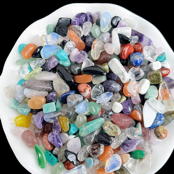 Διακοσμητικό βότσαλο με φυσικό κρύσταλλο και μαγνητικό καθαρισμό για γλάστρα και ενυδρείο — Μοντέλο 956989311929