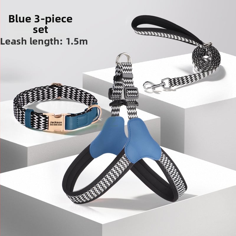 Κολάρο σκύλου με χαραγμένη ετικέτα κατά της απώλειας, Υλικό Mohair, Μάρκα Feiyu, κατάλληλο για όλους τους σκύλους, Κωδικός 759849768829