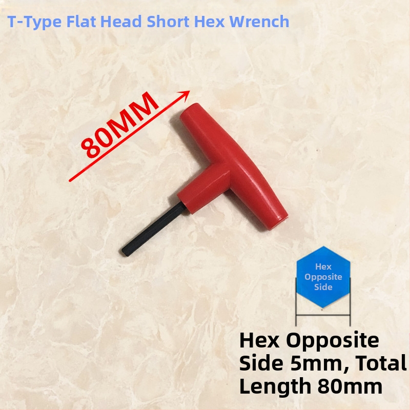 Κλειδί εξάγωνου εσωτερικού τύπου Τ με προέκταση λαβής, από χάλυβα υψηλής αντοχής