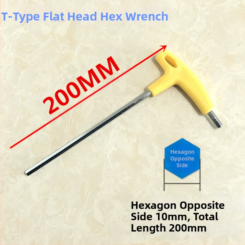 Κλειδί εξάγωνου εσωτερικού τύπου Τ με προέκταση λαβής, από χάλυβα υψηλής αντοχής