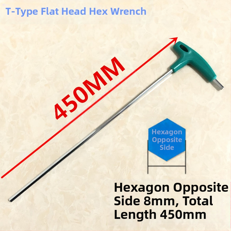 Κλειδί εξάγωνου εσωτερικού τύπου Τ με προέκταση λαβής, από χάλυβα υψηλής αντοχής