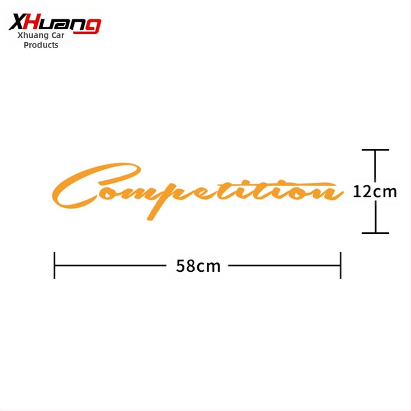 Autó karosszéria matricája betűkkel/cifrákkal/szöveggel – öntapadós szerelés