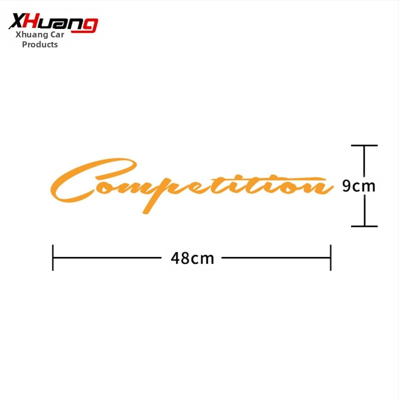 Autó karosszéria matricája betűkkel/cifrákkal/szöveggel – öntapadós szerelés