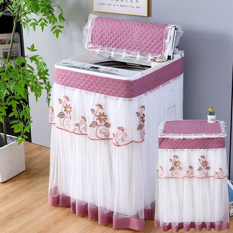 Κάλυμμα πλυντηρίου με δαντέλα από ύφασμα – προστασία από σκόνη, παχύ ύφασμα (Μάρκα: Άλλο; Αριθμός προϊόντος: 894890748711; Εισαγόμενο: Όχι)