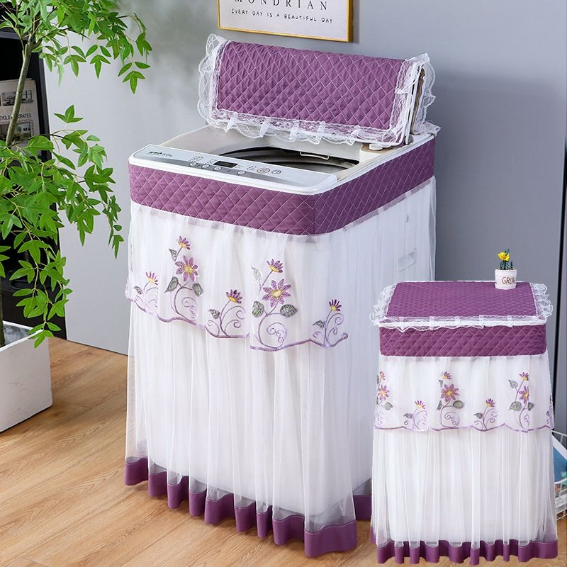 Κάλυμμα πλυντηρίου με δαντέλα από ύφασμα – προστασία από σκόνη, παχύ ύφασμα (Μάρκα: Άλλο; Αριθμός προϊόντος: 894890748711; Εισαγόμενο: Όχι)