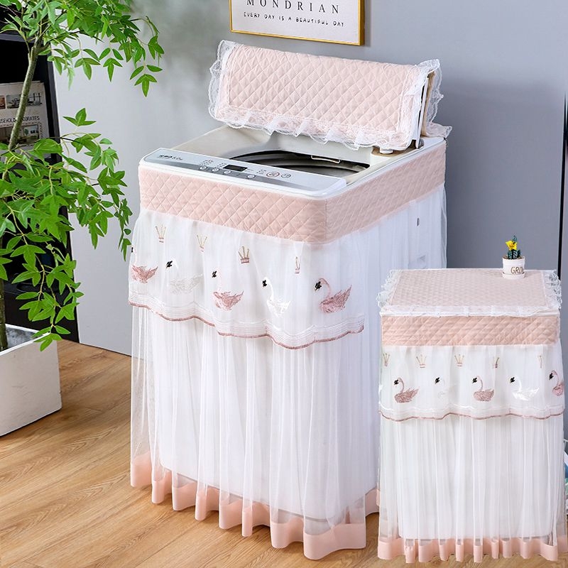 Κάλυμμα πλυντηρίου με δαντέλα από ύφασμα – προστασία από σκόνη, παχύ ύφασμα (Μάρκα: Άλλο; Αριθμός προϊόντος: 894890748711; Εισαγόμενο: Όχι)