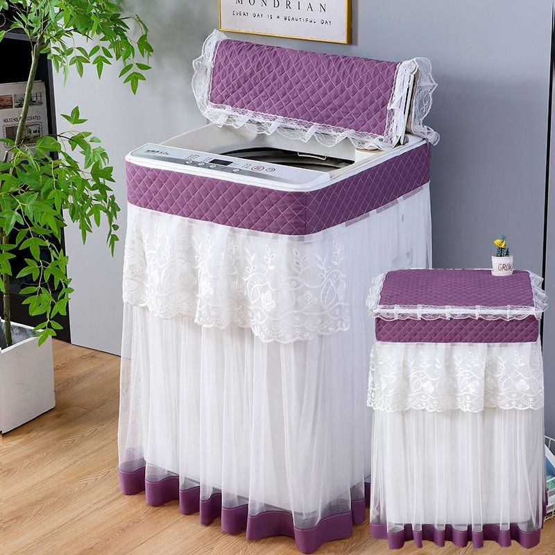 Κάλυμμα πλυντηρίου με δαντέλα από ύφασμα – προστασία από σκόνη, παχύ ύφασμα (Μάρκα: Άλλο; Αριθμός προϊόντος: 894890748711; Εισαγόμενο: Όχι)