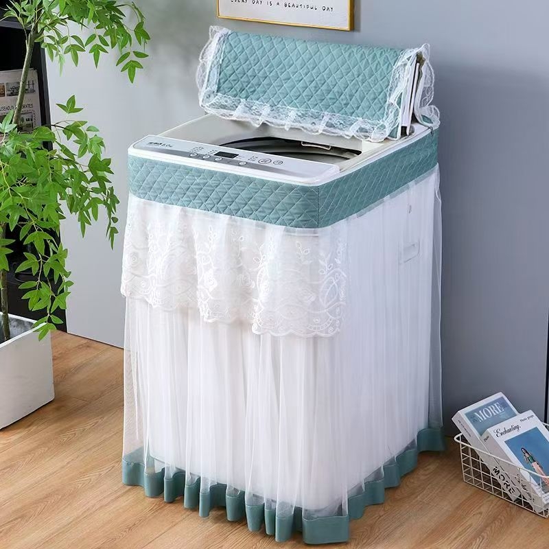 Κάλυμμα πλυντηρίου με δαντέλα από ύφασμα – προστασία από σκόνη, παχύ ύφασμα (Μάρκα: Άλλο; Αριθμός προϊόντος: 894890748711; Εισαγόμενο: Όχι)