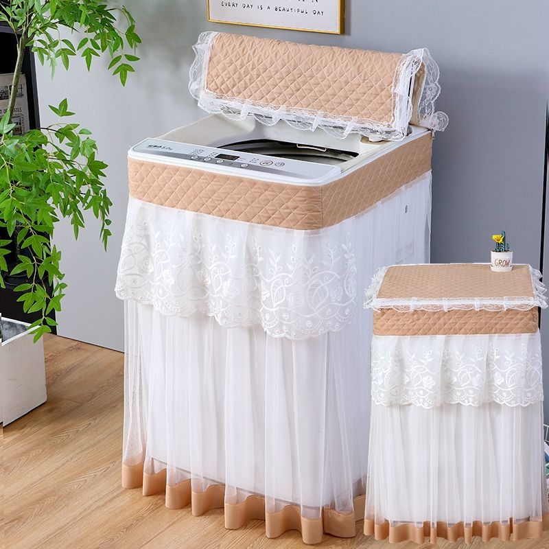 Κάλυμμα πλυντηρίου με δαντέλα από ύφασμα – προστασία από σκόνη, παχύ ύφασμα (Μάρκα: Άλλο; Αριθμός προϊόντος: 894890748711; Εισαγόμενο: Όχι)