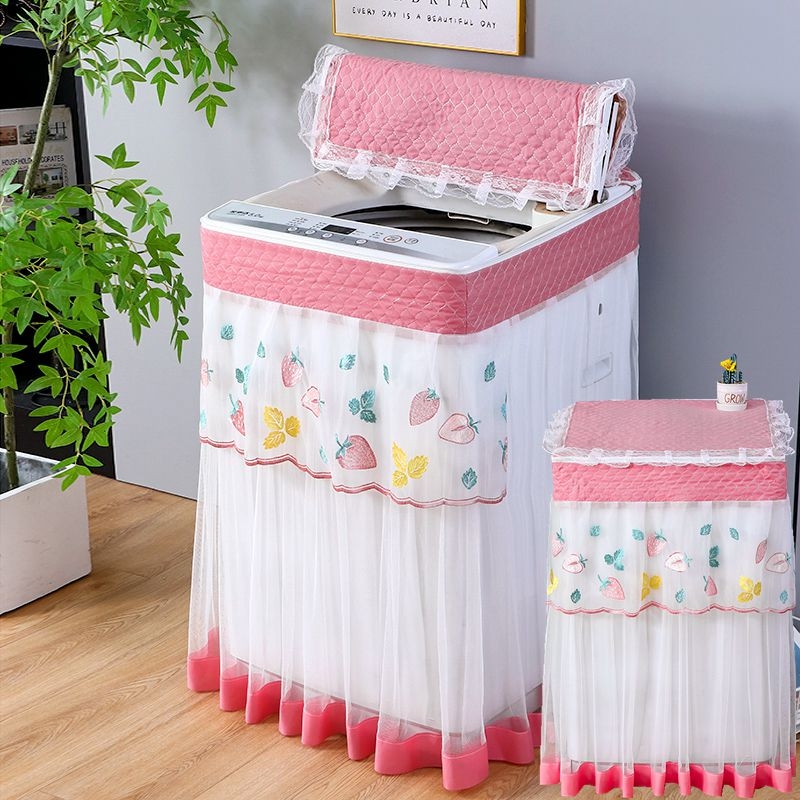 Κάλυμμα πλυντηρίου με δαντέλα από ύφασμα – προστασία από σκόνη, παχύ ύφασμα (Μάρκα: Άλλο; Αριθμός προϊόντος: 894890748711; Εισαγόμενο: Όχι)