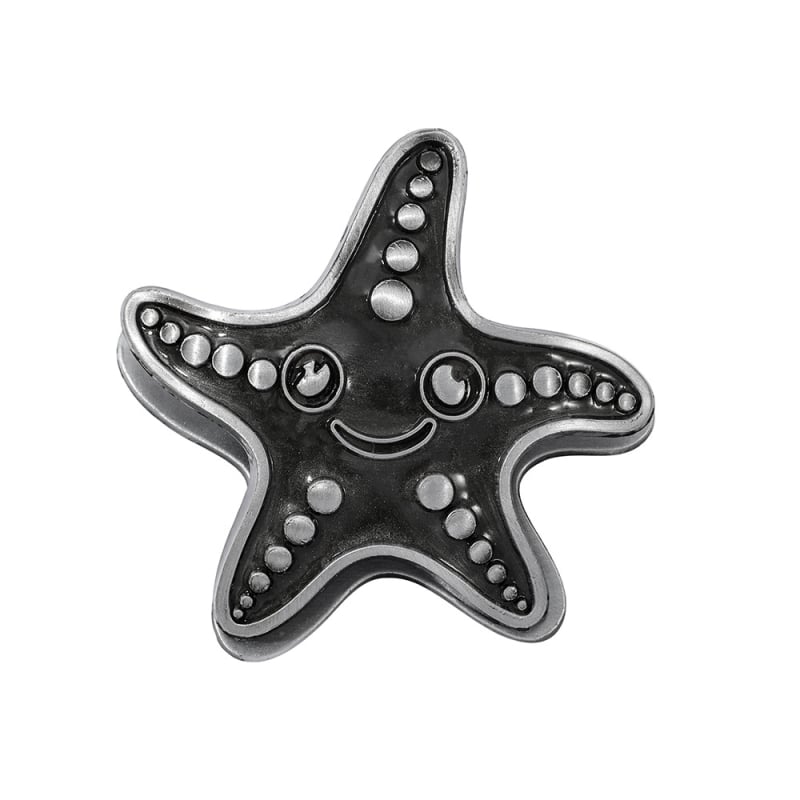 Σελιδοφάκελος με θαλάσσια θεματολογία – χειροποίητος σχεδιασμός με κοχύλι, αστερία και χταπόδι; Υλικό: κράμα; Στυλ: Premium Feel; Μοντέλο: Δικής κατασκευής; Κωδικός: SQ2507