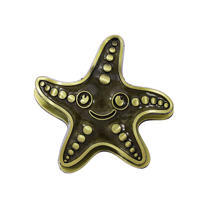 Σελιδοφάκελος με θαλάσσια θεματολογία – χειροποίητος σχεδιασμός με κοχύλι, αστερία και χταπόδι; Υλικό: κράμα; Στυλ: Premium Feel; Μοντέλο: Δικής κατασκευής; Κωδικός: SQ2507