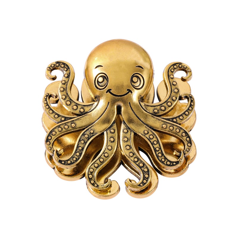 Σελιδοφάκελος με θαλάσσια θεματολογία – χειροποίητος σχεδιασμός με κοχύλι, αστερία και χταπόδι; Υλικό: κράμα; Στυλ: Premium Feel; Μοντέλο: Δικής κατασκευής; Κωδικός: SQ2507