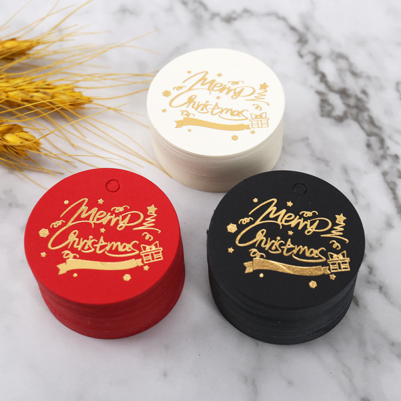 Κάρτα Χριστουγέννων με χρυσοτυπία, χαρτί, για τα Χριστούγεννα