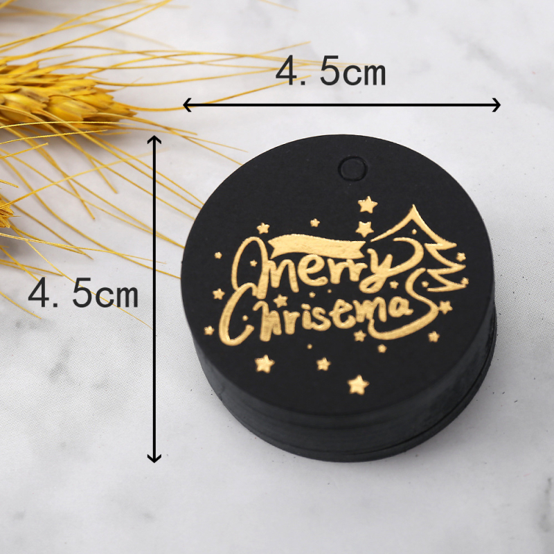 Κάρτα Χριστουγέννων με χρυσοτυπία, χαρτί, για τα Χριστούγεννα