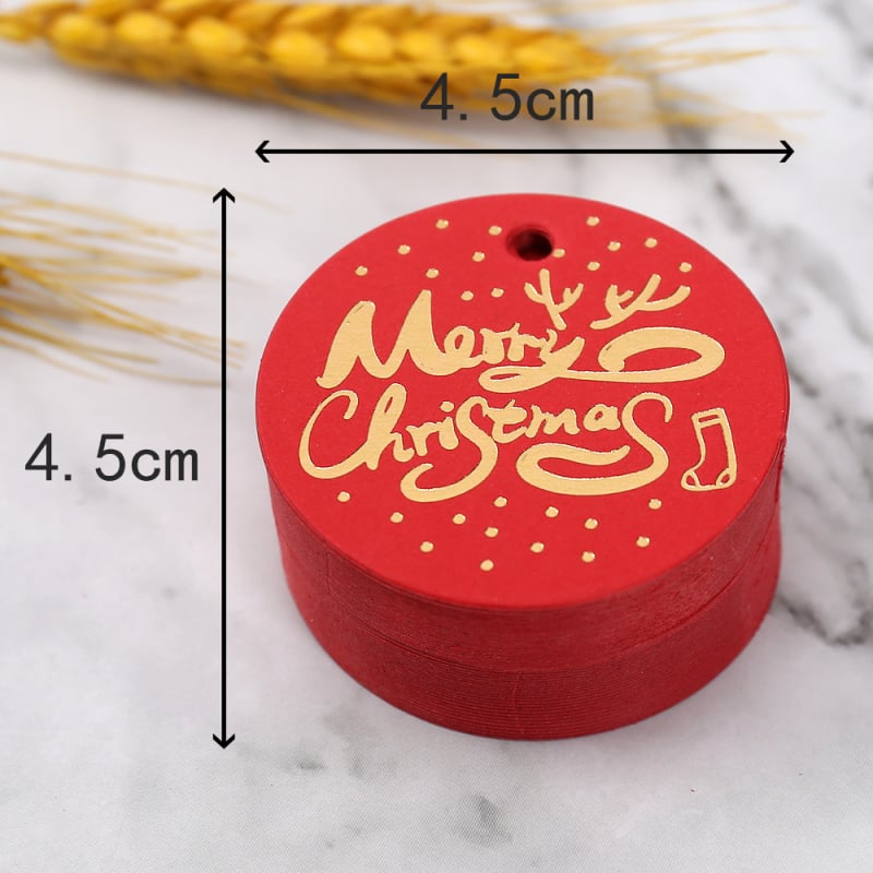 Κάρτα Χριστουγέννων με χρυσοτυπία, χαρτί, για τα Χριστούγεννα