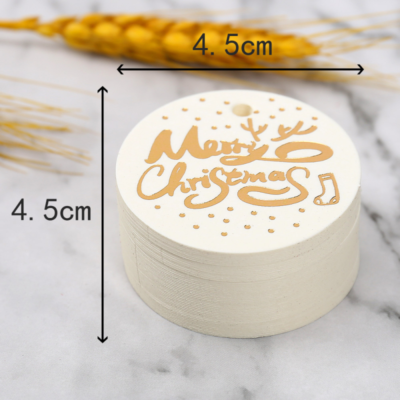 Κάρτα Χριστουγέννων με χρυσοτυπία, χαρτί, για τα Χριστούγεννα