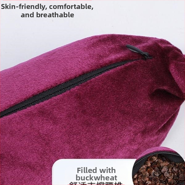 Лумбален тракционен колан с шийна лента за домашно разтягане на гръбнака – единичен прът, изпъкнал диск