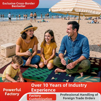 Kültéri piknik matrac: vízálló, nedvességálló és lélegző, hordozható Oxford anyagból készült talajtakaró 1–5 személynek