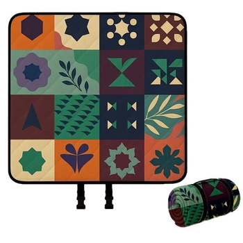 Πικνικ μάτ εξωτερικής χρήσης: αδιάβροχο, διαπνέουσα και ανθεκτικό στην υγρασία, φορητή επιφάνεια από Oxford ύφασμα για 1–5 ατόμων