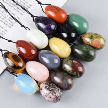 Кристално нефритено яйце за упражнения – материал: кристал; тегло 35 g; опаковка 200 бр; произход Гуандун