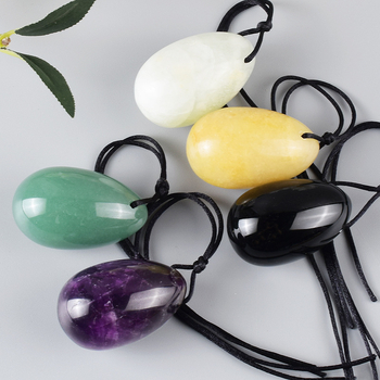 Кристално нефритено яйце за упражнения – материал: кристал; тегло 35 g; опаковка 200 бр; произход Гуандун