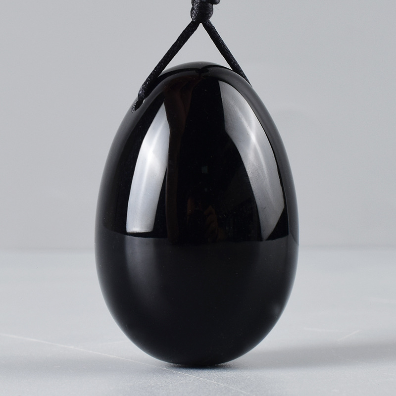 Kristály Jade tojás edzéshez – anyag: kristály; tömeg 35 g; csomagolás 200 darab; eredet Guangdong