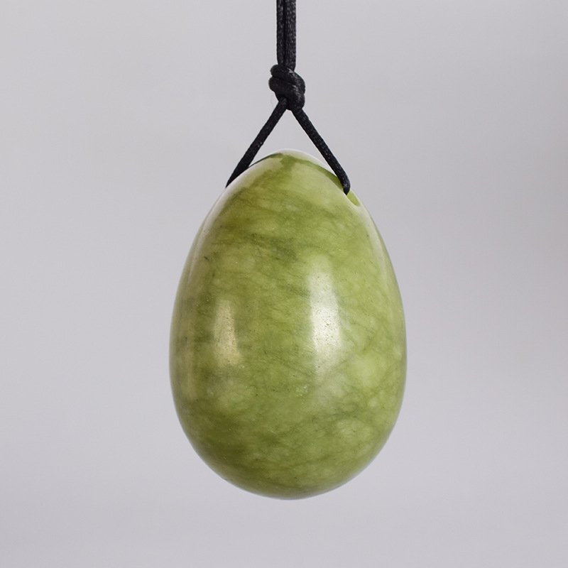 Kristály Jade tojás edzéshez – anyag: kristály; tömeg 35 g; csomagolás 200 darab; eredet Guangdong