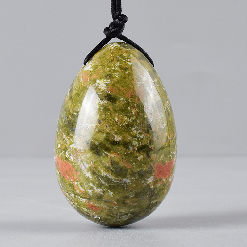 Kristály Jade tojás edzéshez – anyag: kristály; tömeg 35 g; csomagolás 200 darab; eredet Guangdong