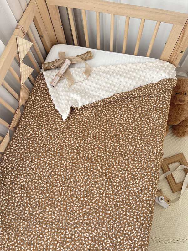 Csecsemő csomagoló takaró – 100% pamut anyag, pamut töltőanyag, újszülött számára, tavasz–ősz