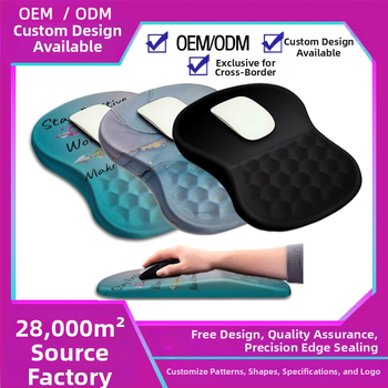 Ergonomski gel naslon za zglob miša, mala podloga, japanski minimalistički dizajn, model F97, OEM proizvodnja