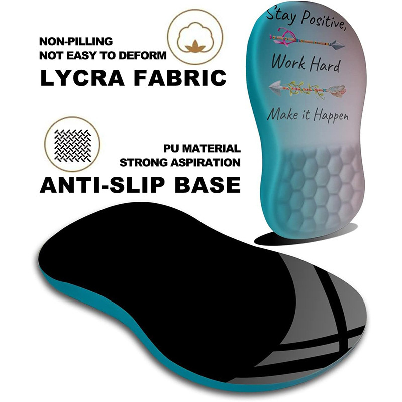 Ergonomski gel naslon za zglob miša, mala podloga, japanski minimalistički dizajn, model F97, OEM proizvodnja